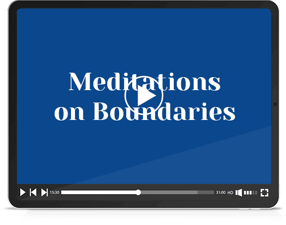 Meditations on Boundaries